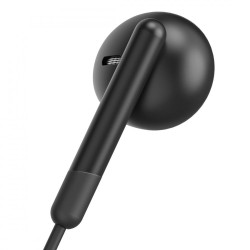 Słuchawki douszne classy USB-C czarne | PartsPC.pl