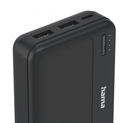 Power pack 10000mAh 2xUSB-A antracyt | PartsPC.pl