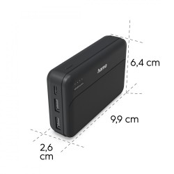 Power pack 10000mAh 2xUSB-A antracyt | PartsPC.pl
