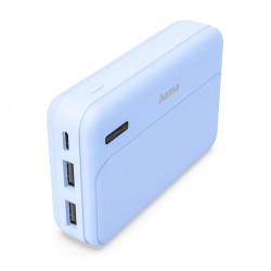 Power pack 10000 mAh 2xUSB-A niebieski | PartsPC.pl
