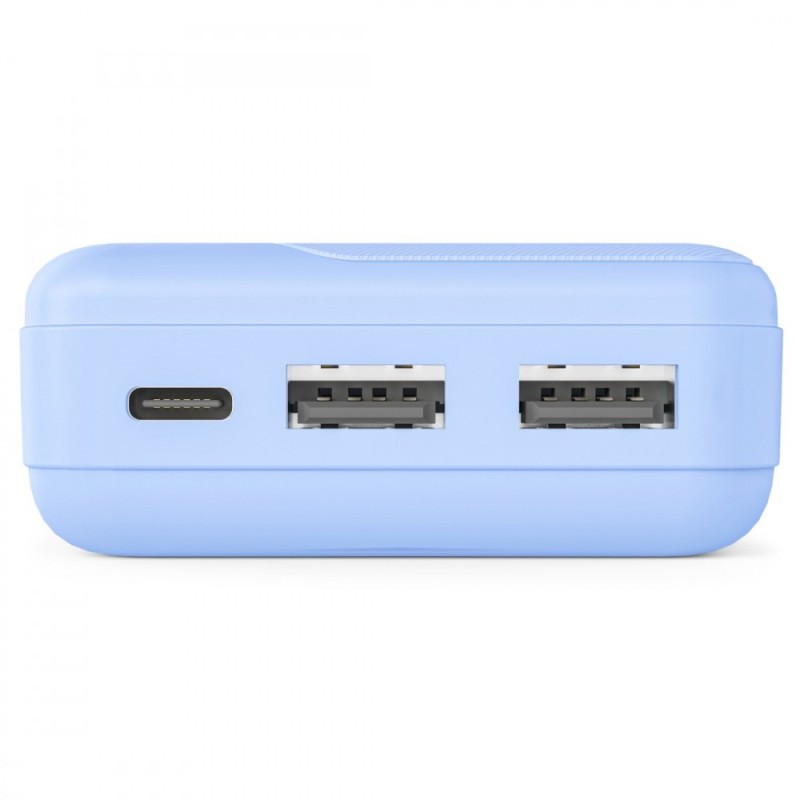 Power pack 10000 mAh 2xUSB-A niebieski | PartsPC.pl