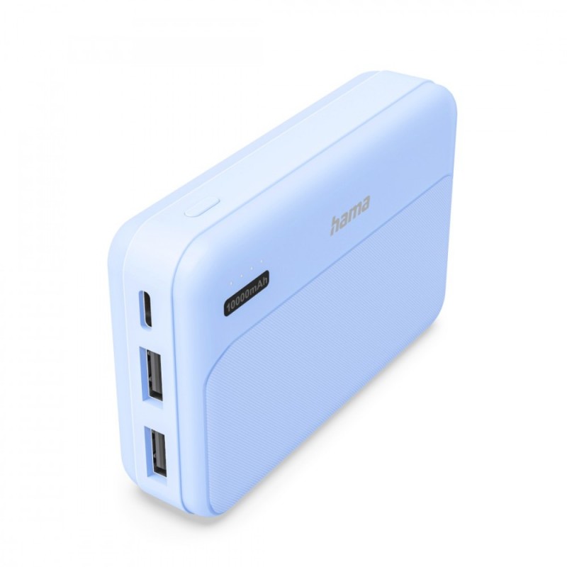 Power pack 10000 mAh 2xUSB-A niebieski | PartsPC.pl