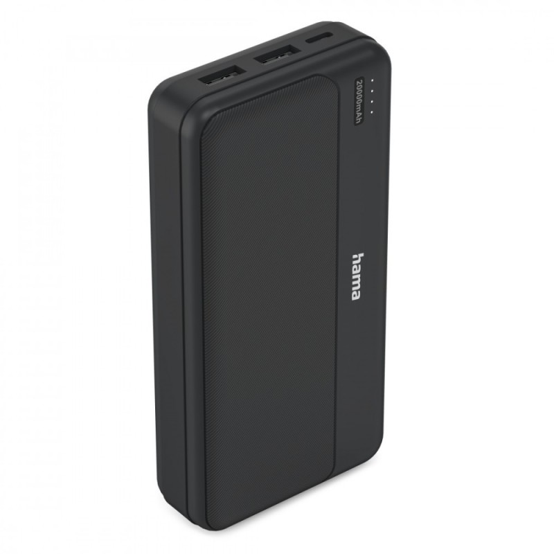 Power pack 20000 mAh 2xUSB-A antracyt | PartsPC.pl