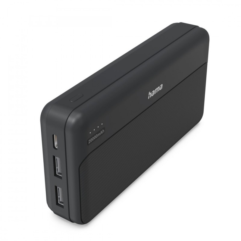 Power pack 20000 mAh 2xUSB-A antracyt | PartsPC.pl
