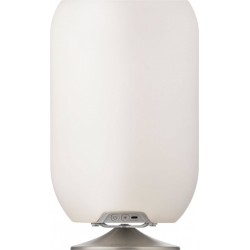 Lampa LED z głośnikiem i coolerem na napoje Atmos silver