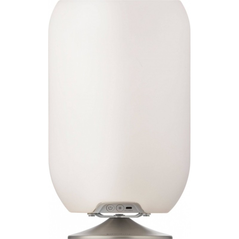 Lampa LED z głośnikiem i coolerem na napoje Atmos silver