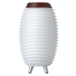 Lampa LED z głośnikiem i coolerem Synergy 35 biała