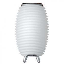 Lampa LED z głośnikiem i coolerem Synergy 35 biała