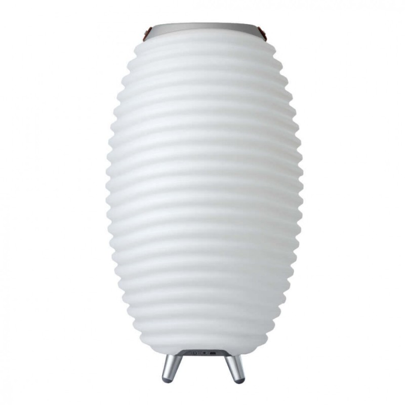 Lampa LED z głośnikiem i coolerem na napoje Synergy 50 biała