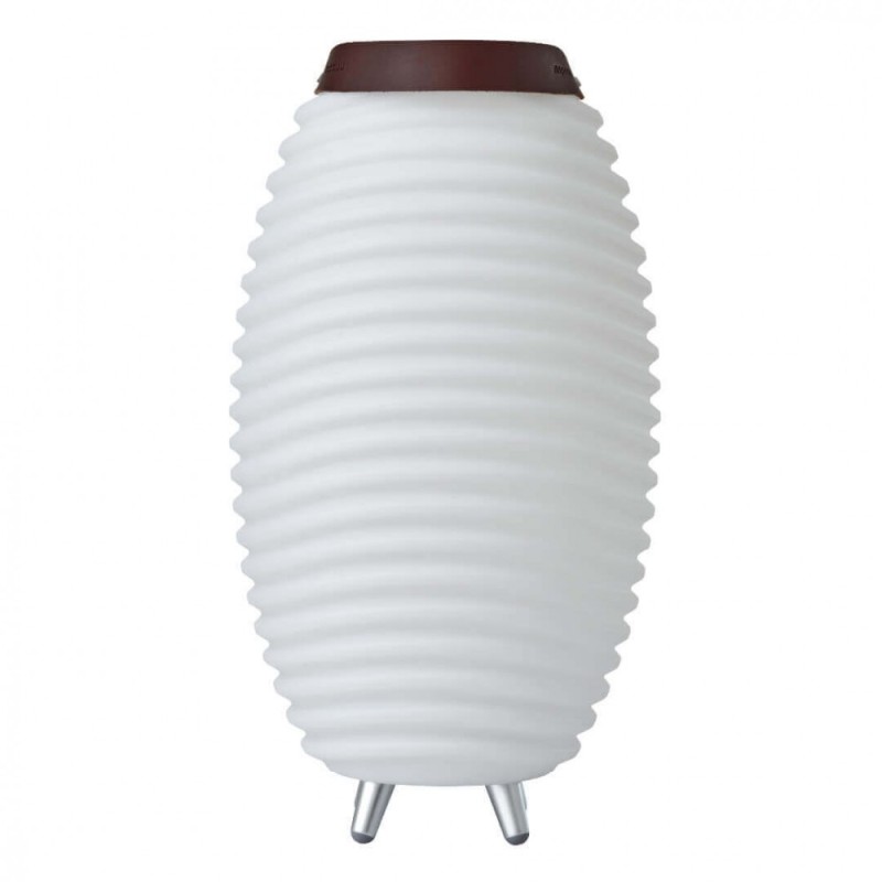 Lampa LED z głośnikiem i coolerem na napoje Synergy 50 biała