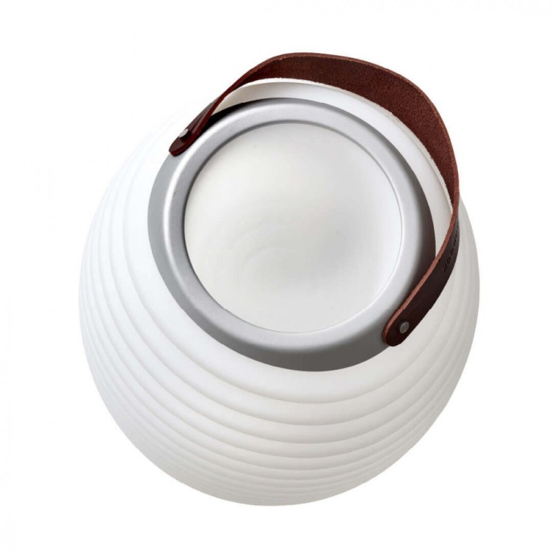 Lampa LED z głośnikiem i coolerem na napoje Synergy 50 biała