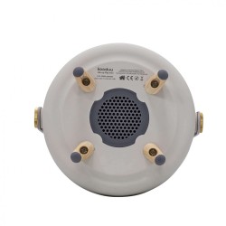 Lampa przenośna z głośnikiem Lite-Up Play Mini beżowa