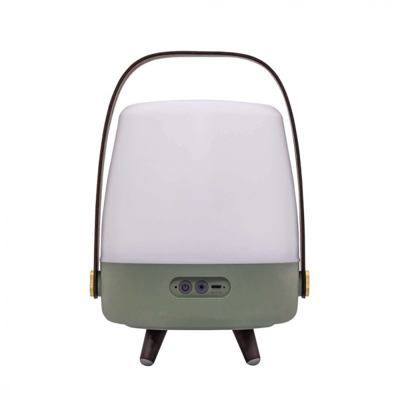 Lampa przenośna z głośnikiem Lite-Up Play Mini zielona