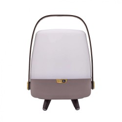 Lampa przenośna z głośnikiem Lite-Up Play Mini szara