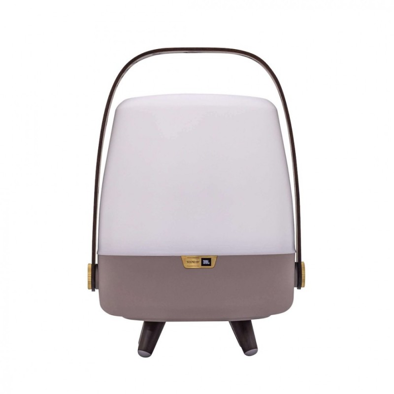 Lampa przenośna z głośnikiem Lite-Up Play Mini szara