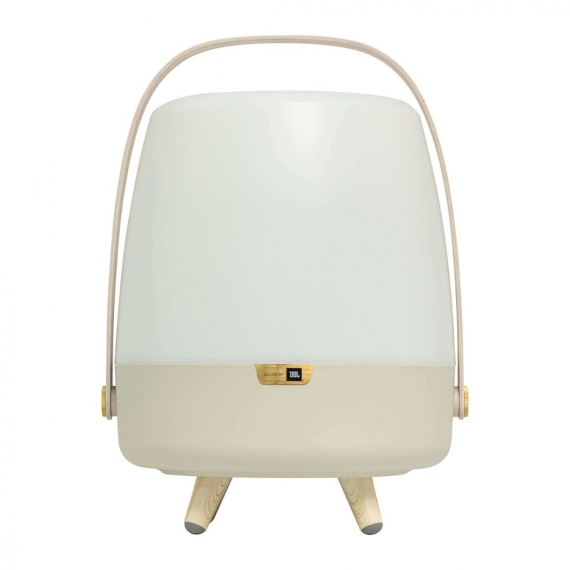 Lampa przenośna z głośnikiem Lite-Up Play beżowa