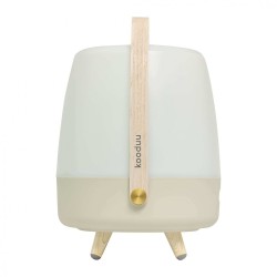 Lampa przenośna z głośnikiem Lite-Up Play beżowa