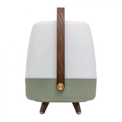 Lampa przenośna z głośnikiem Lite-Up Play zielona