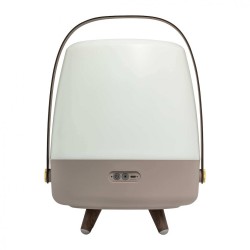 Lampa przenośna z głośnikiem Lite-Up Play szara