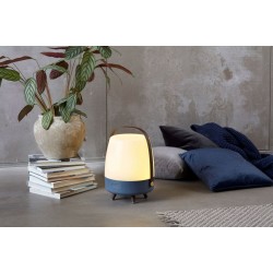 Lampa przenośna z głośnikiem Lite-Up Play szara
