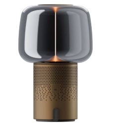 Lampa przenośna z głośnikiem Serena Play brązowa