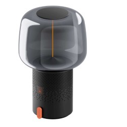 Lampa przenośna z głośnikiem Serena Play szara