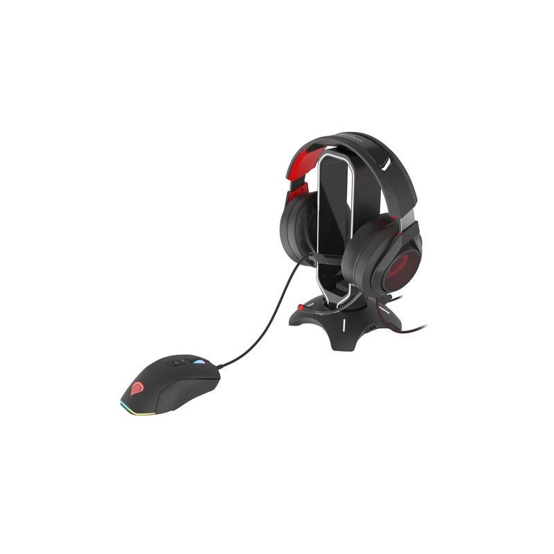 Hub USB Genesis VANAD 500 + Mouse Bungee + uchwyt na słuchaw… | PartsPC.pl