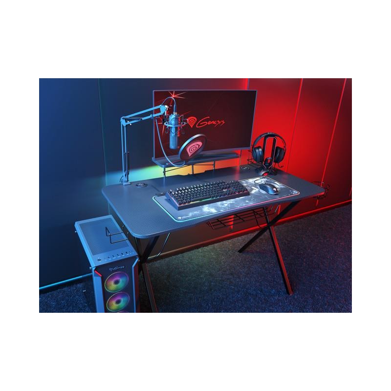 Hub USB Genesis VANAD 500 + Mouse Bungee + uchwyt na słuchaw… | PartsPC.pl