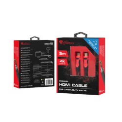 Kabel HDMI-HDMI Genesis V2.0 HIGH-SPEED premium do PS3/PS4 3… | PartsPC.pl