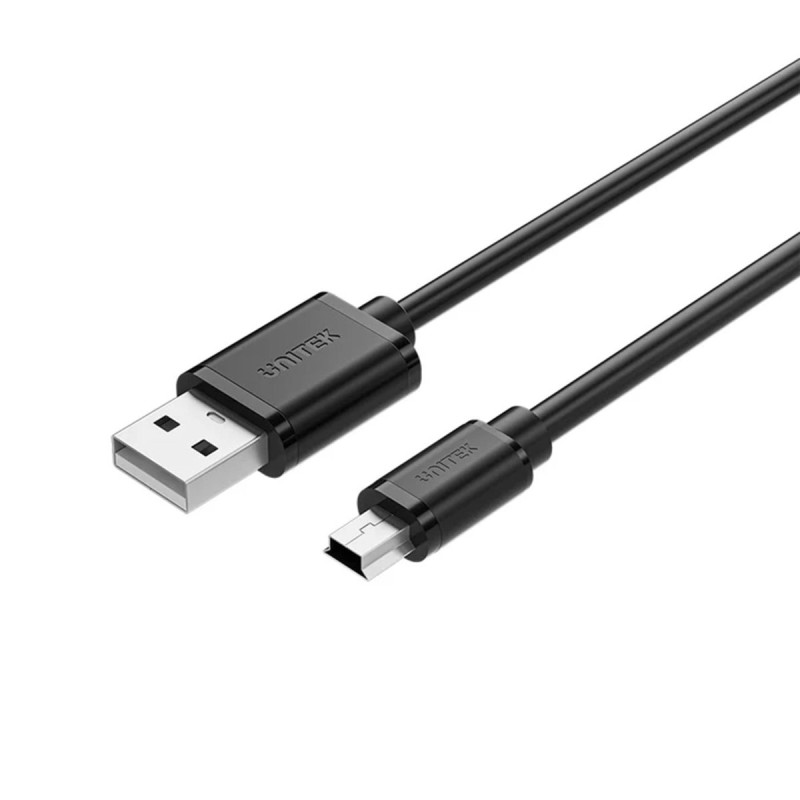 Unitek Kabel USB 2.0 (wtyk męski) – Mini USB 480Mbps 1,5 m | PartsPC.pl