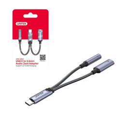 Unitek Adapter USB-C na 3,5 mm (audio) z funkcją PD | PartsPC.pl