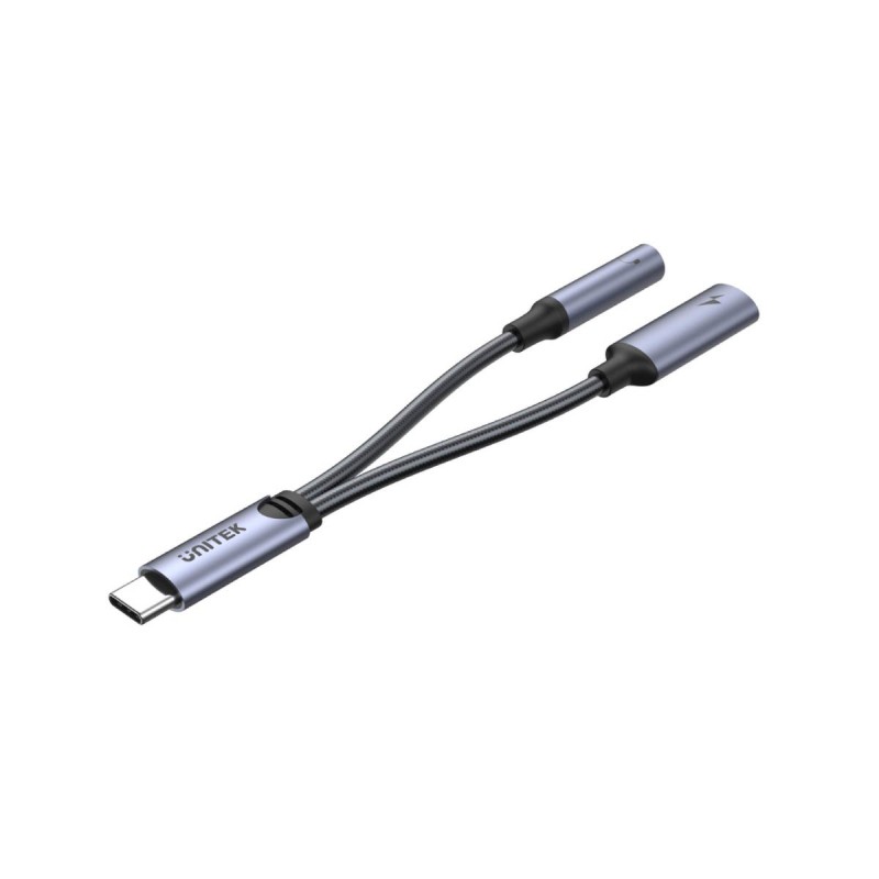 Unitek Adapter USB-C na 3,5 mm (audio) z funkcją PD | PartsPC.pl