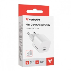 Ładowarka Mini GaN 20W USB-C P.D 3.0