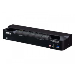Przełącznik KVMP 4-Port USB 3.0 8K DisplayPort | PartsPC.pl