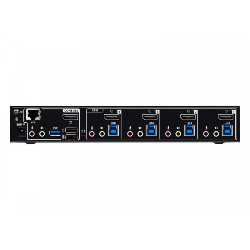 Przełącznik KVMP 4-Port USB 3.0 8K DisplayPort | PartsPC.pl