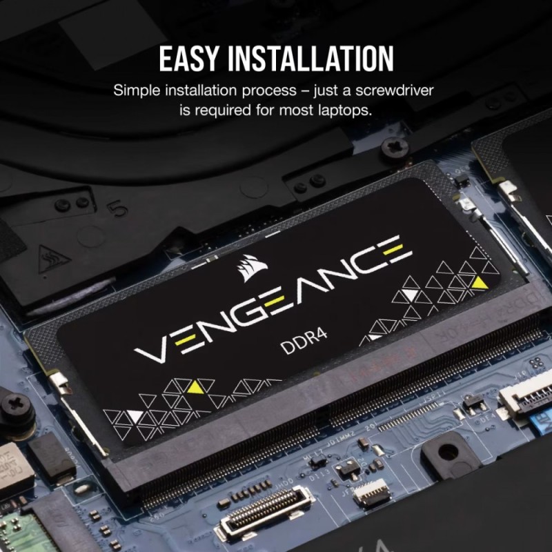 Pamięć DDR4 Vengeance 16GB/3200 (1x16GB) CL22 SODIMM | PartsPC.pl