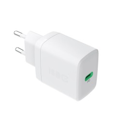 Ładowarka sieciowa USB 30W 1x USB-C BIAŁA | PartsPC.pl
