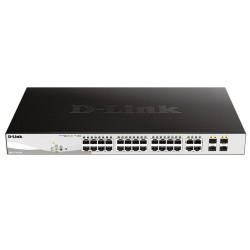 Przełącznik DGS-1210-24P Switch 24GE PoE 4SFP | PartsPC.pl