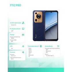 Fossibot Smartfon F112 Pro blue | PartsPC.pl