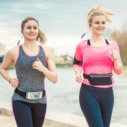 Słuchawki dokanałowe freedom athletics czarne | PartsPC.pl