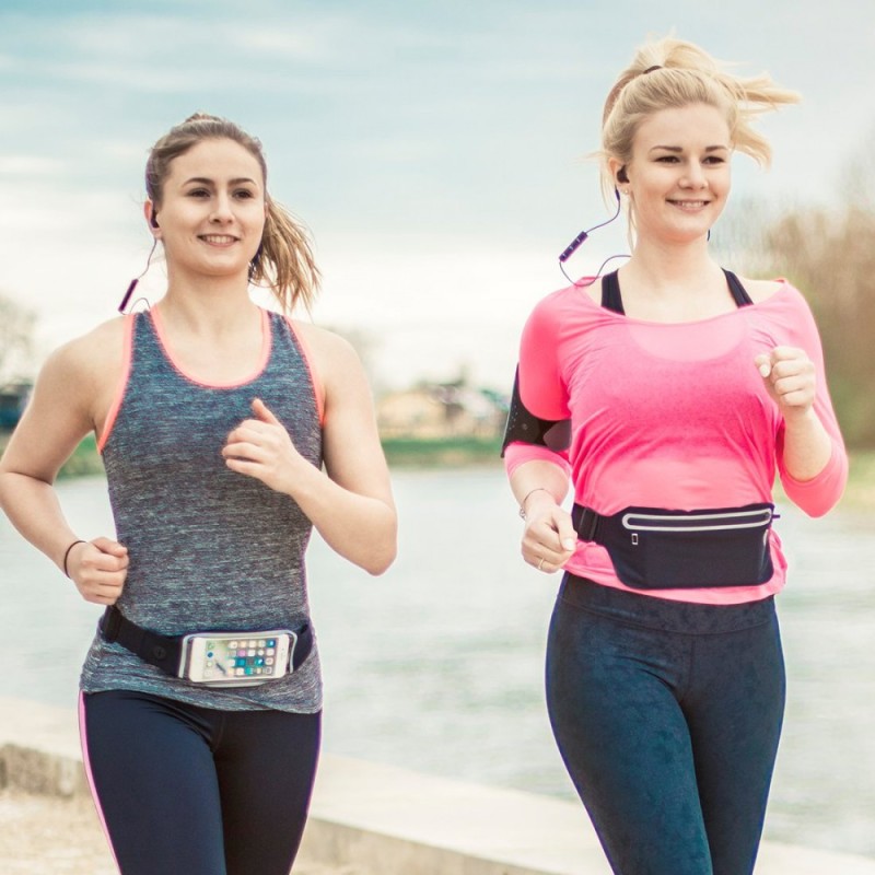 Słuchawki dokanałowe freedom athletics czarne | PartsPC.pl