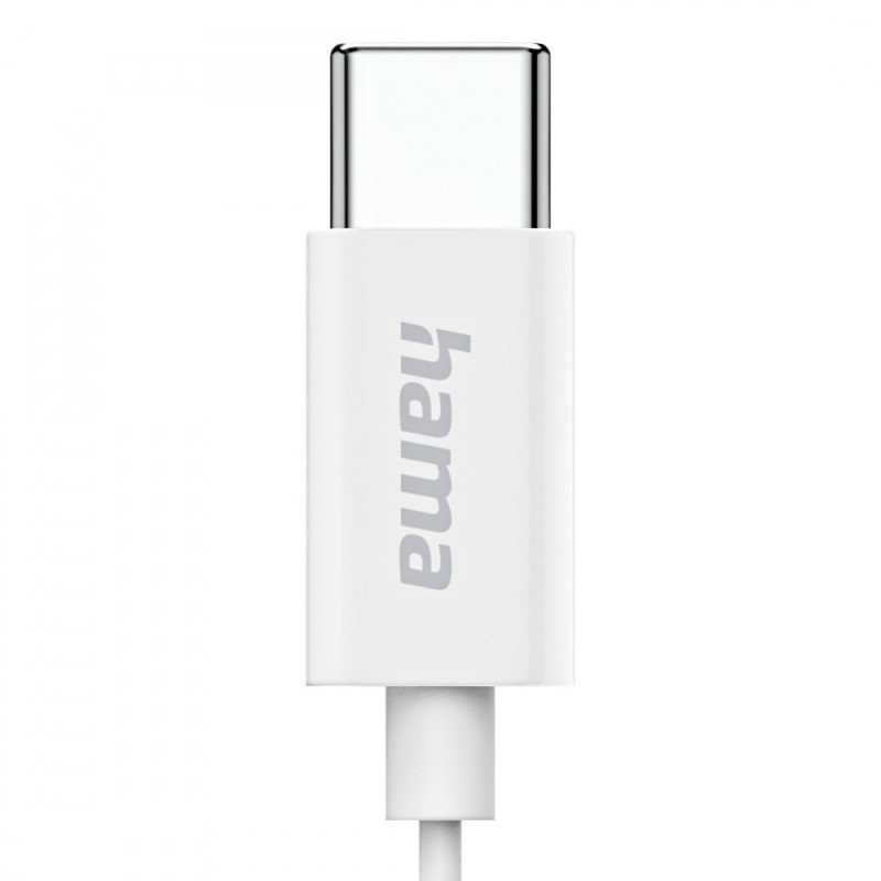 Słuchawki douszne classy usb-c białe | PartsPC.pl