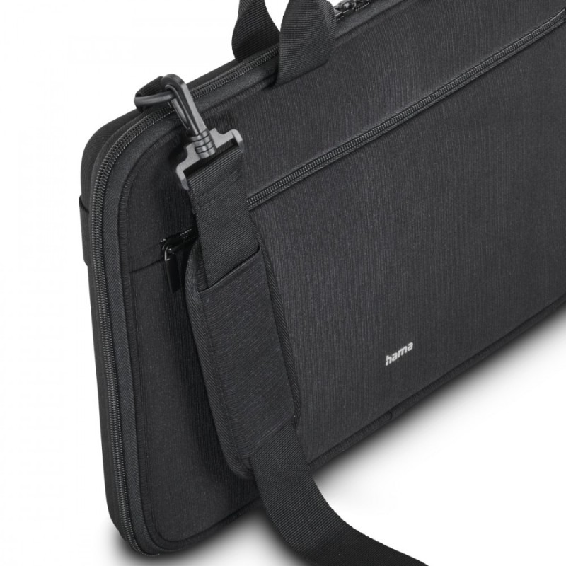 Torba do laptopa hardcase 16,2 cala czarna | PartsPC.pl