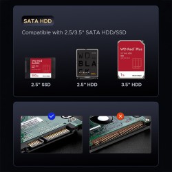 Orico Stacja dokująca na 2 dyski, 1x SATA, 1x NVMe, klonowan… | PartsPC.pl