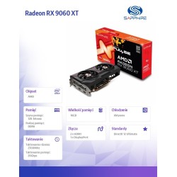 Sapphire Technology Karta graficzna Radeon RX 9060 XT PULSE … | PartsPC.pl