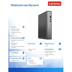Komputer ThinkCentre Neo 50q Tiny G6 13HR0036PB W11Pro Ultra… | PartsPC.pl