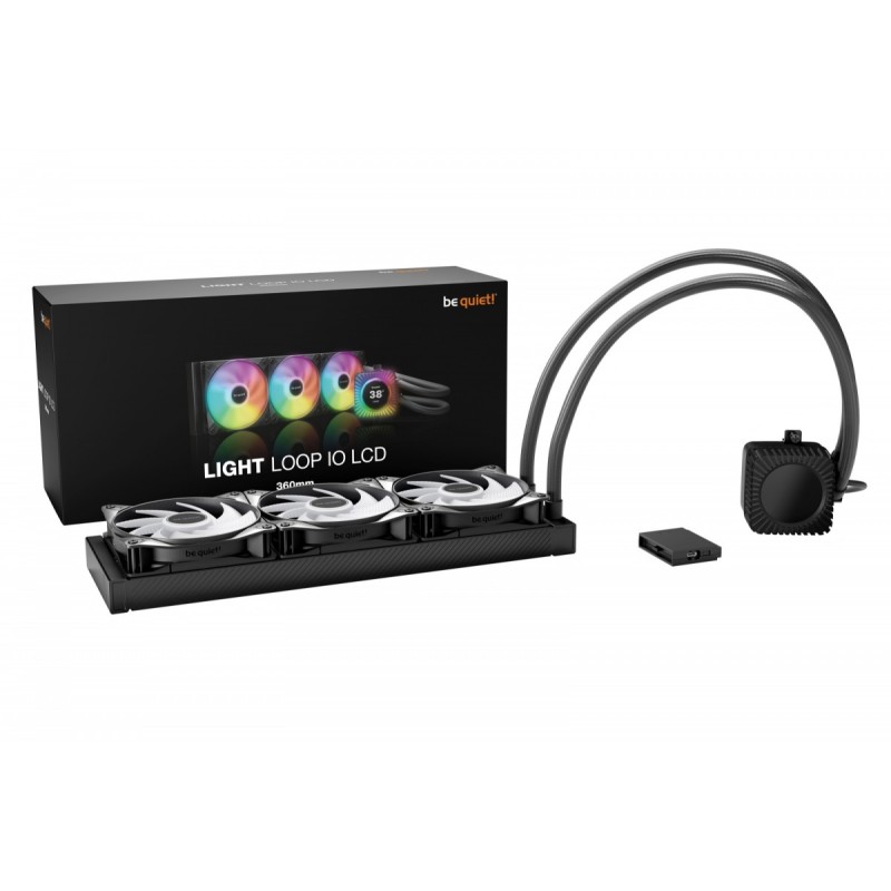 Chłodzenie procesora Light Loop IO LCD 360mm Black | PartsPC.pl