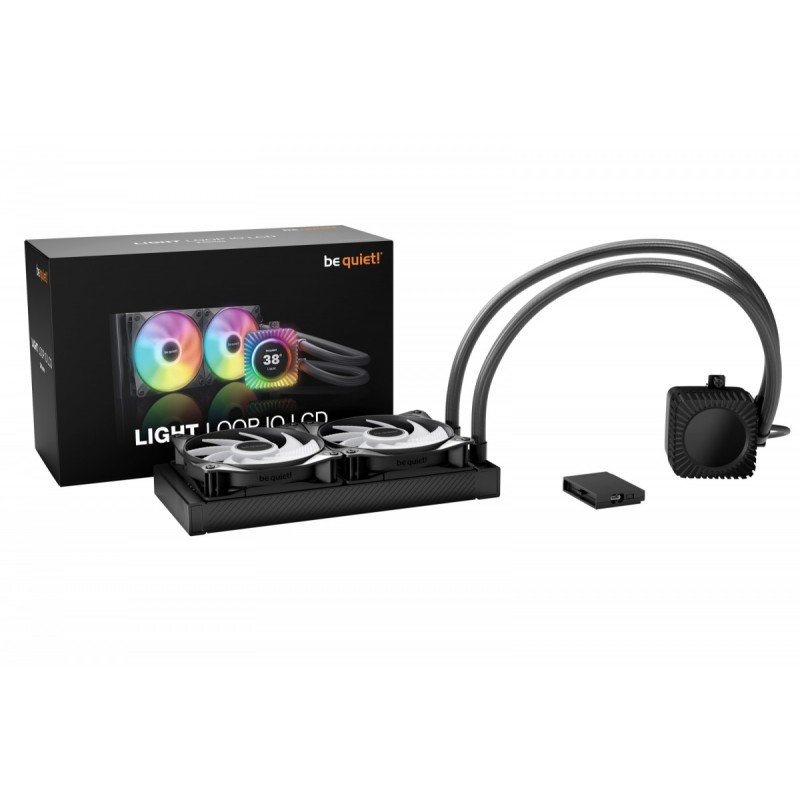 Chłodzenie procesora Light Loop IO LCD 240mm Black | PartsPC.pl