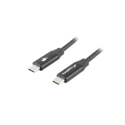 Kabel USB-C M/M 2.0 CA-CMCM-40CU-0010-BK Czarny 1m | PartsPC.pl
