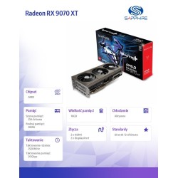 Sapphire Technology Karta graficzna Radeon RX 9070 XT NITRO+… | PartsPC.pl